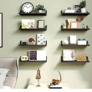 Brand new black shelves